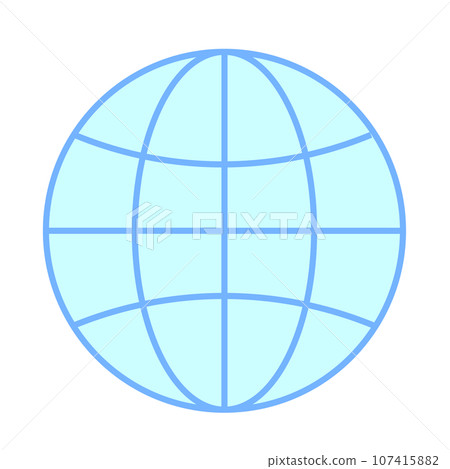 地球圖標 107415882