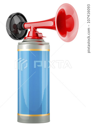 Handheld Air Horn, Sport air horn, 3D rendering 107416093
