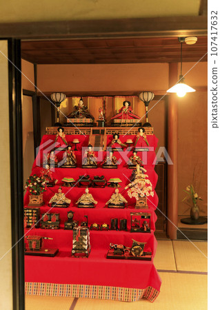 Takehara townscape Hina doll tour in early spring Hina dolls from old folk houses Takehara townscape Hina doll tour in early spring Hina dolls from old folk houses 107417632