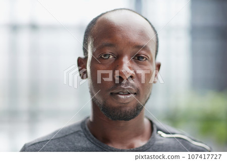 Close up portrait of a handsome young man 107417727