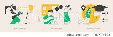 Learning opportunity abstract concept vector illustrations. 107418185