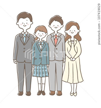 Families with children in middle school and high school Families with children in middle school and high school 107419029