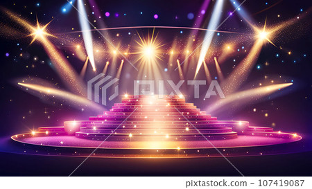 舞台/舞台/聚光燈材質 107419087