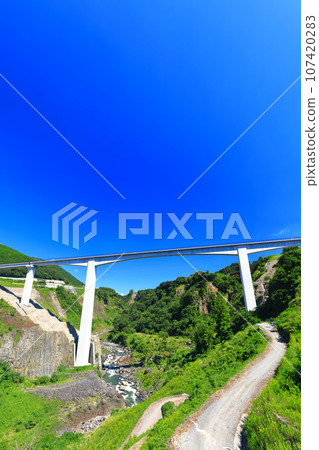 [熊本縣] 新阿蘇大橋晴空萬裡 107420283