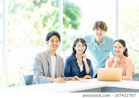 Casual business young business person 107422767
