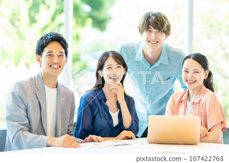 Casual business young business person 107422768