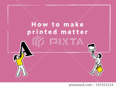 Frame for people who draw and design pictures 107423224