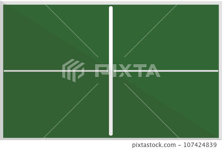 Field for playing tennis, court for players vector 107424839