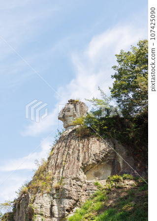 Strange rock "Tengu's Throwing Stone" in Otani-cho, Utsunomiya City, Tochigi Prefecture Strange rock "Tengu's Throwing Stone" in Otani-cho, Utsunomiya City, Tochigi Prefecture 107425090