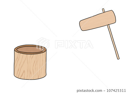 Mortar and pestle Mortar and pestle 107425311