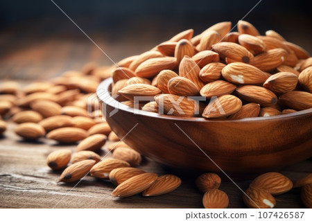 Many delicious Brazil nuts as background, .Generative AI Many delicious Brazil nuts as background, .Generative AI 107426587