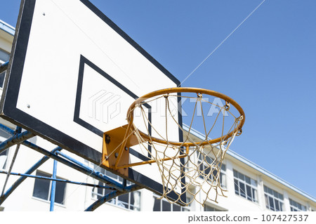 School basketball goals School basketball goals 107427537