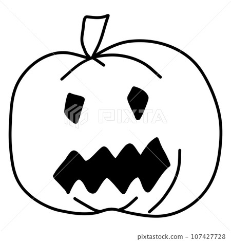 Halloween pumpkin drawing Halloween pumpkin drawing 107427728