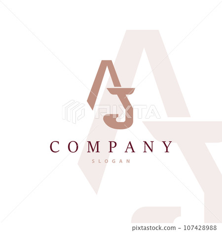 Minimal Initial AJ Letter Logo, Modern And Luxury Vector Template Minimal Initial AJ Letter Logo, Modern And Luxury Vector Template 107428988