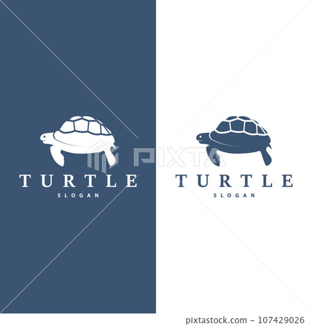 Turtle Logo Design Vector Illustration Symbol Template Turtle Logo Design Vector Illustration Symbol Template 107429026