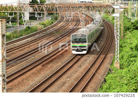 〉大船~戶塚之間的東海道線 〉大船~戶塚之間的東海道線 107429228