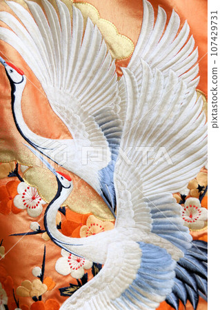 日式照片婚禮、彩色袖子圖案、新娘/婚禮、婚禮服裝豪華和服 107429731