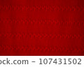 Organic knit background with macro wool threads. 107431502