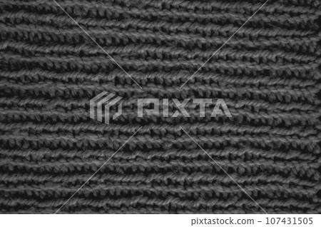 Handmade knitting material with macro weave threads. Handmade knitting material with macro weave threads. 107431505