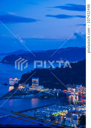 (Shizuoka Prefecture) Atami 1 million dollar sunset view Twilight (Shizuoka Prefecture) Atami 1 million dollar sunset view Twilight 107432496