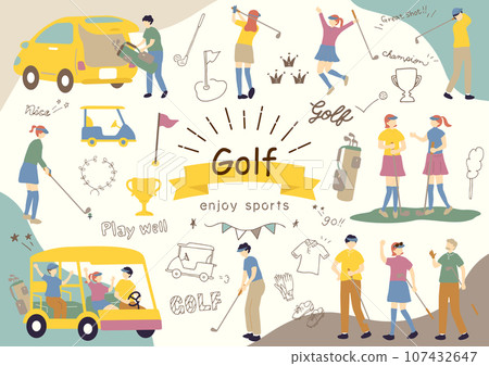 People who enjoy golf 107432647