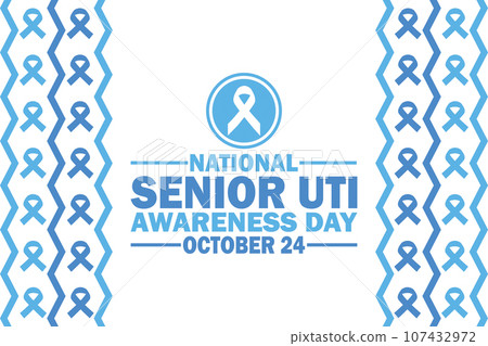 National Senior UTI Awareness Day Vector illustration National Senior UTI Awareness Day Vector illustration 107432972