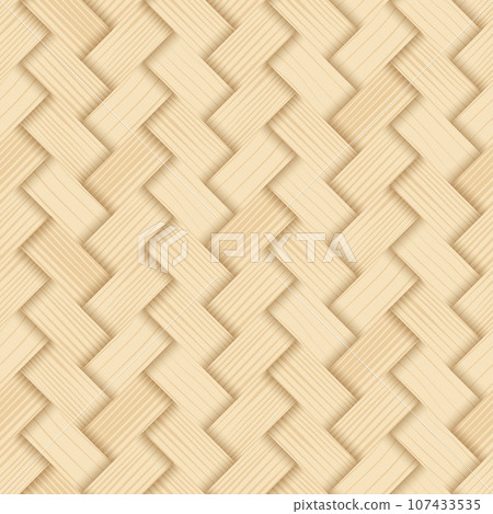Bamboo woven pattern 107433535