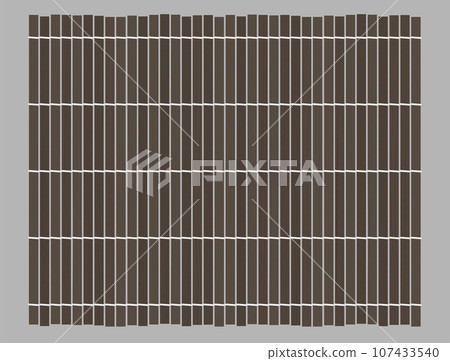 Bamboo sushi mat 107433540