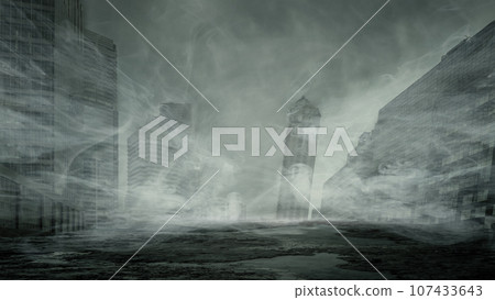 Scary Halloween background 107433643