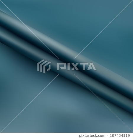 abstract wavy luxury dark blue. cloth texture wave shadow soft crumpled fabric background. illustration vector. 107434319