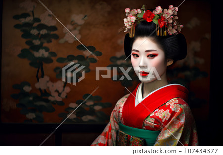 舞妓、藝伎、花魁AI世代 舞妓、藝伎、花魁AI世代 107434377