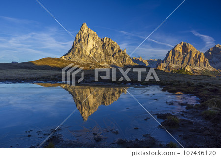 Giau Pass (Passo Giau), Dolomites Alps, South Tyrol, Italy 107436120