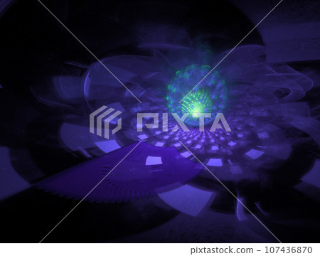Imaginatory fractal abstract background Image Imaginatory fractal abstract background Image 107436870
