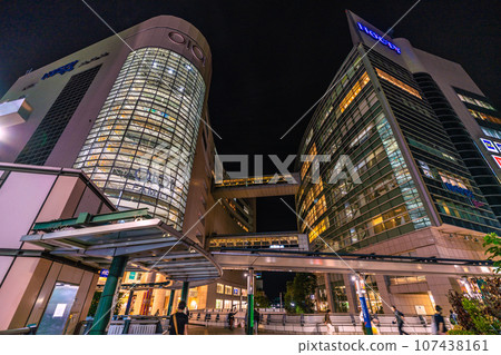 日本的川崎城市景觀禦堂口站(武藏禦堂口站)等 日本的川崎城市景觀禦堂口站(武藏禦堂口站)等 107438161