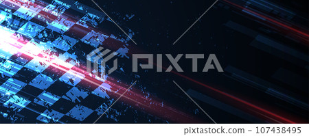 Racing speed background, vector illustration abstraction in car track Racing speed background, vector illustration abstraction in car track 107438495