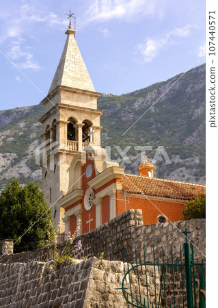 Church St. Eustachius in Dobrota, Kotor Montenegro Church St. Eustachius in Dobrota, Kotor Montenegro 107440571