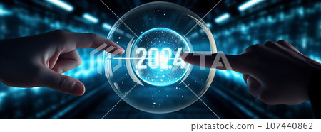 The finger that presses the switch to start 2024 The finger that presses the switch to start 2024 107440862