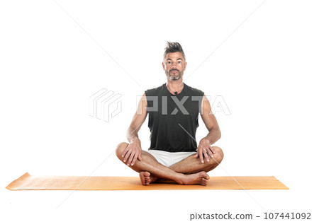 hatha yoga asana 107441092