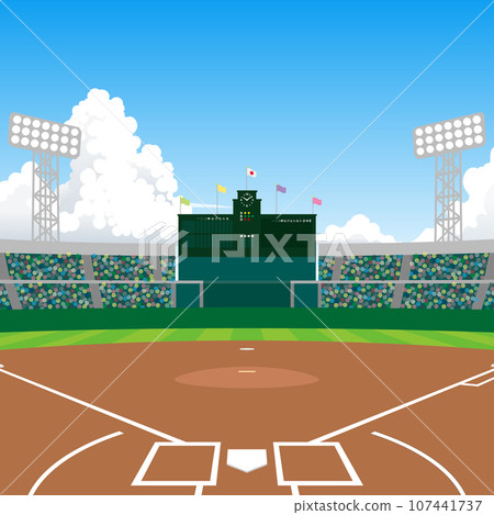 baseball Ground baseball Ground 107441737
