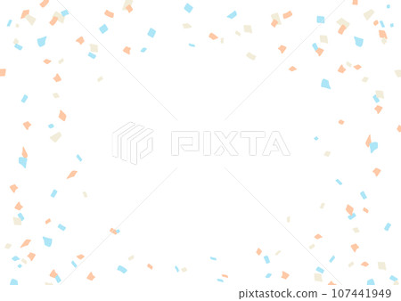 五彩紙屑的插圖素材 107441949