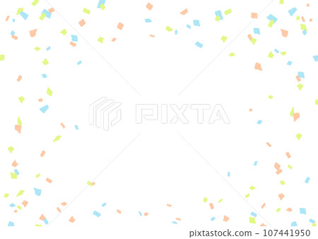 五彩紙屑的插圖素材 107441950