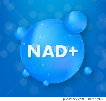 Nicotinamide mononucleotide molecule. Skeletal formula. Precursor of NAD. Vector stock illustration Nicotinamide mononucleotide molecule. Skeletal formula. Precursor of NAD. Vector stock illustration 107442972