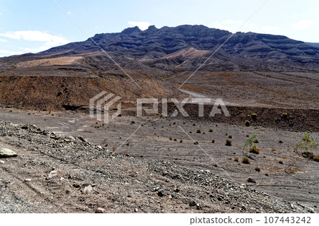 View from the Mirador Astronomico de Sicasumbre, Fuerteventura, Spain 107443242