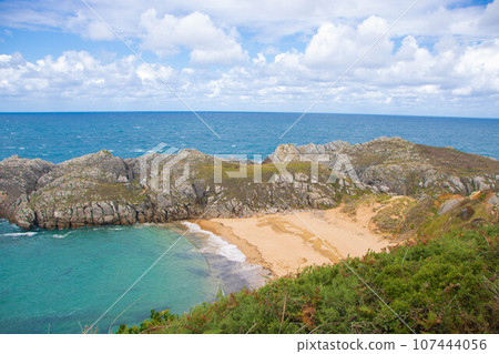Landscape of costa quebrada in Cantabria 107444056