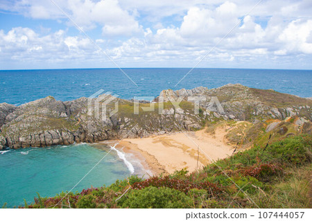 Landscape of costa quebrada in Cantabria 107444057