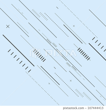 Abstract textured striped background. Lines geometric pattern. Vector linear element Abstract textured striped background. Lines geometric pattern. Vector linear element 107444413