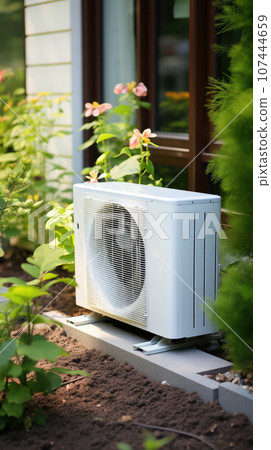 Outdoor unit of air source heat pump Outdoor unit of air source heat pump 107444659
