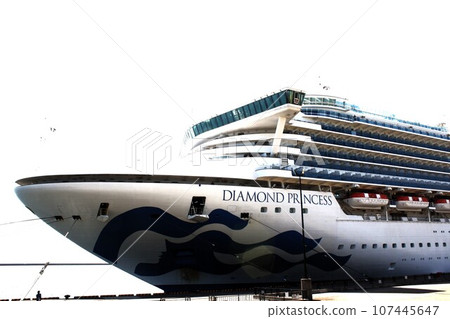 Diamond Princess Anchoring at Oosan Bridge 107445647