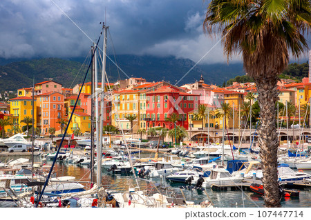 Menton, French Riviera, France 107447714