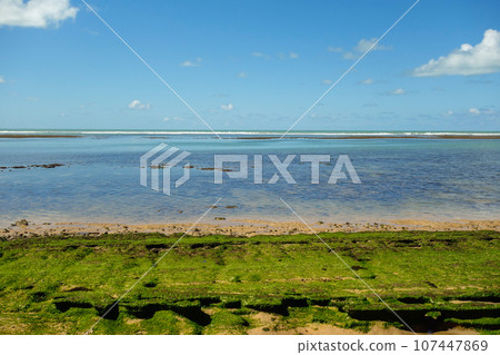 Arraial DAjuda beach, in the town of Porto Seguro, Bahia State, Brazil 107447869